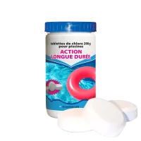 Chlore Action Longue Durée Galets 200 g - 1 kg