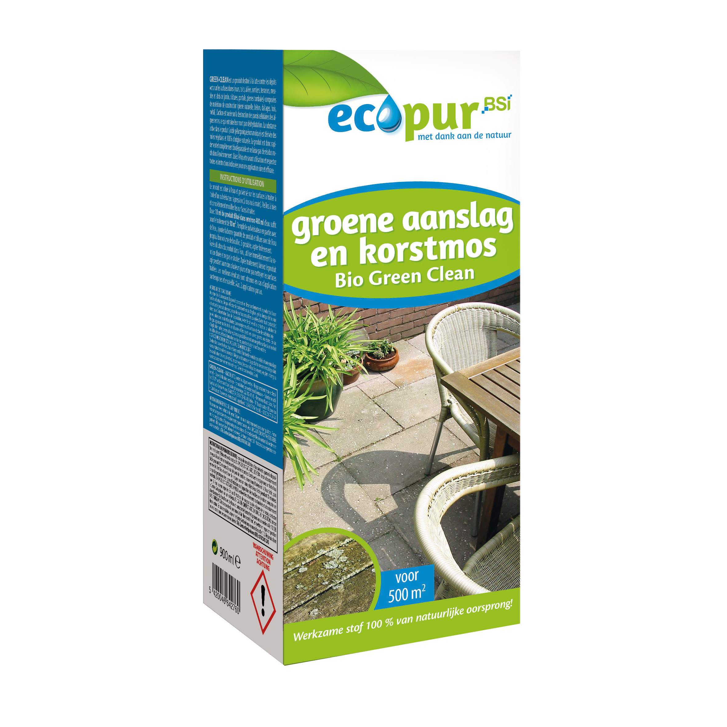 Luik ontwerper Bondgenoot Bio GreenClean Forte(NL-0020345-0000) 900ml-Ecopur - Producten