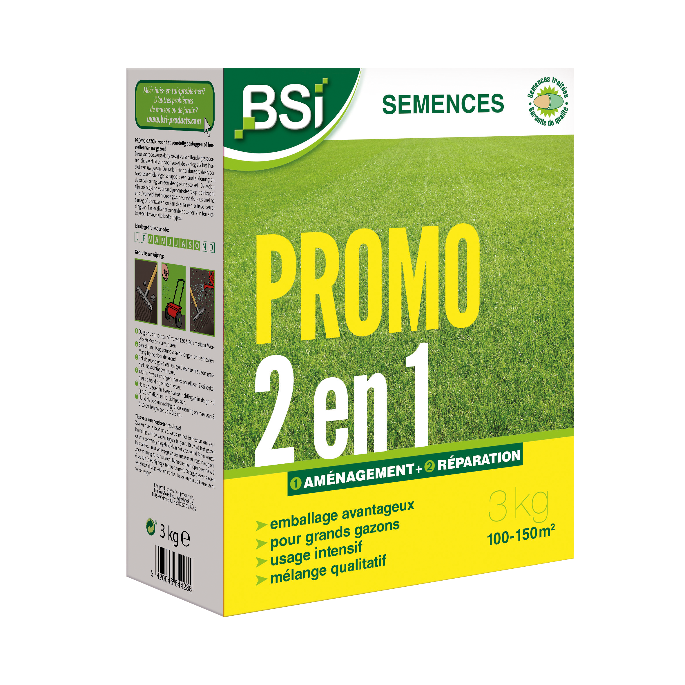 BSI Semences Gazon Promo 3000 g image