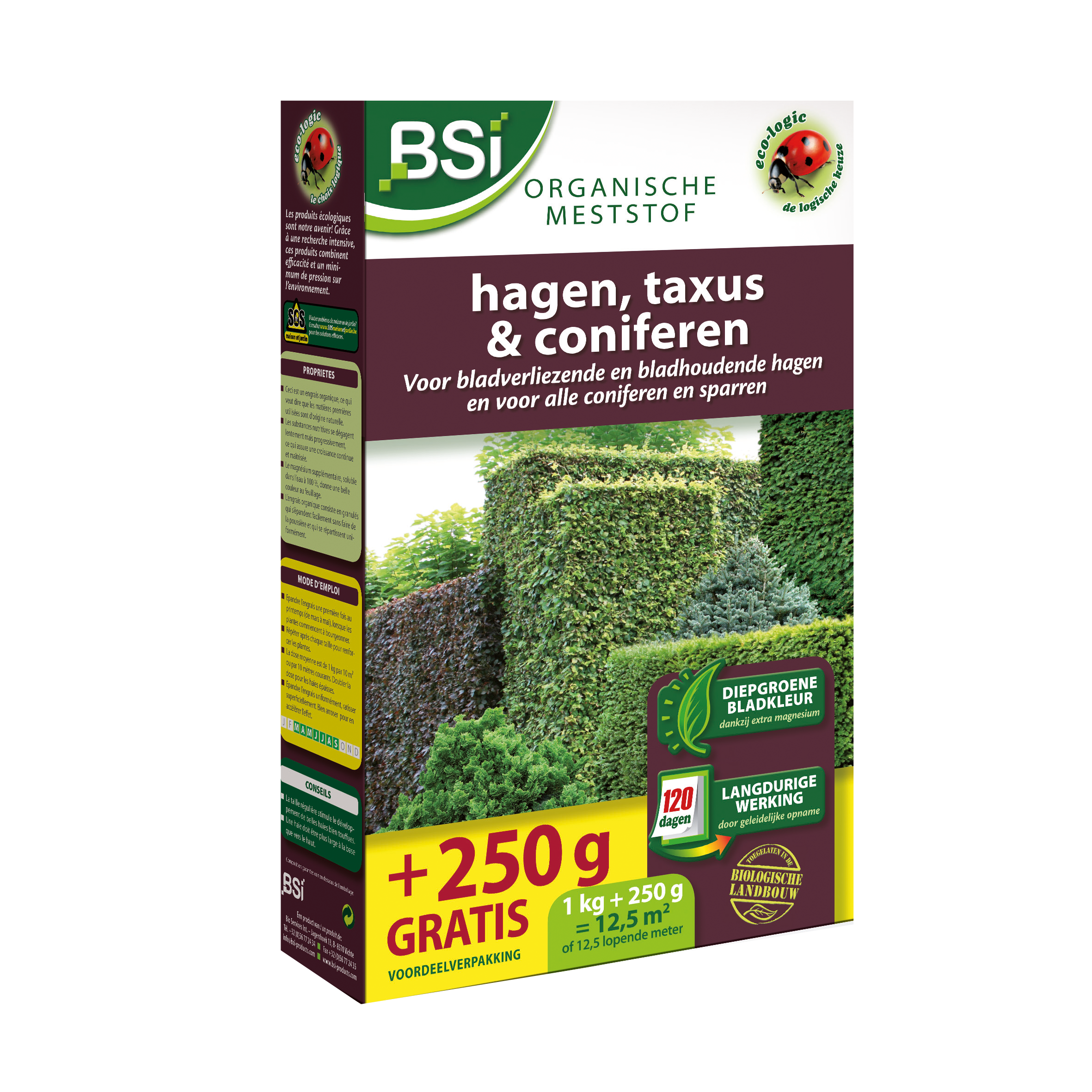 Bio Hagen, taxus en coniferen meststof 1,25 kg image